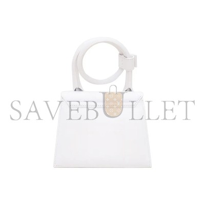 JACQUEMUS LE CHIQUITO NOEUD LEATHER HANDBAG 211BA05 (18*13*8cm)